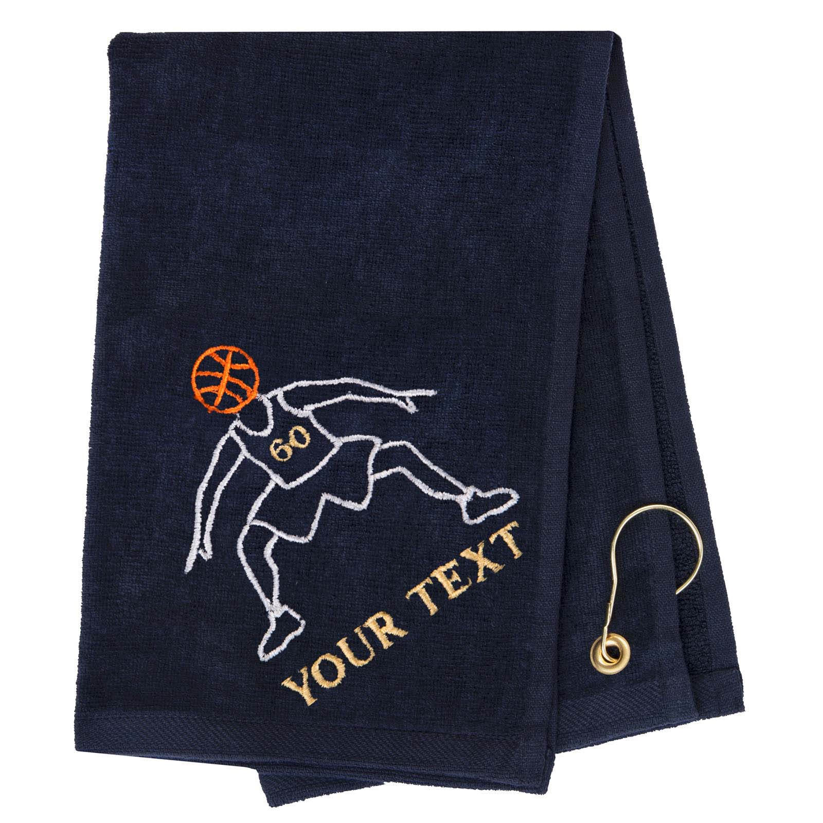 Mato & Hash Basketball Towels Embroidery - Mato & Hash