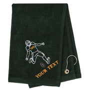 Mato & Hash Football Towel Embroidery - Mato & Hash