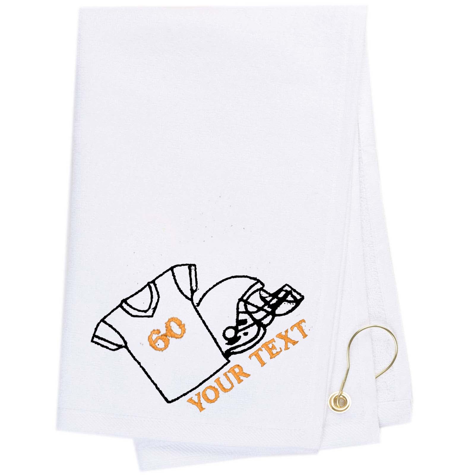 Mato & Hash Football Towel Embroidery - Mato & Hash