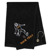 Mato & Hash Football Towel Embroidery - Mato & Hash