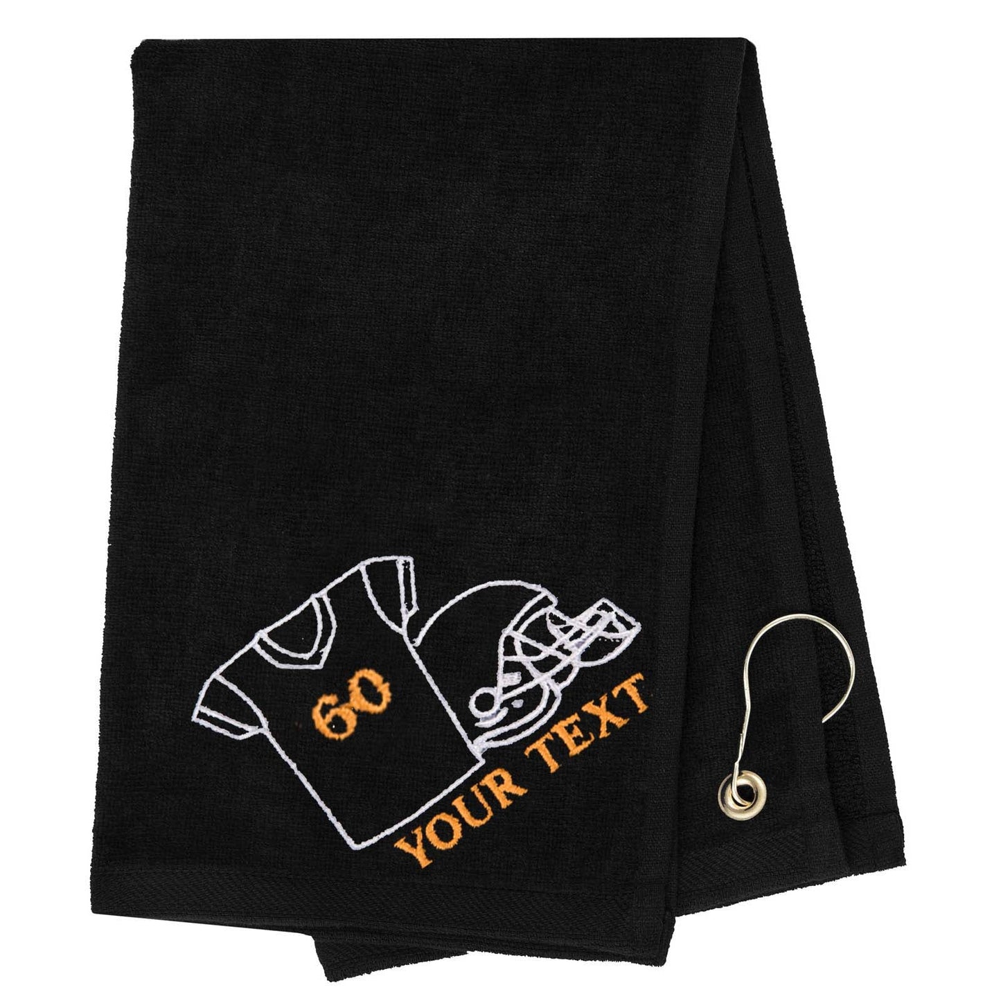 Mato & Hash Football Towel Embroidery - Mato & Hash