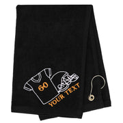 Mato & Hash Football Towel Embroidery - Mato & Hash