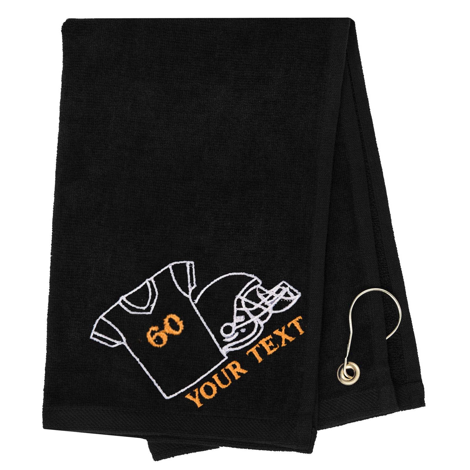 Mato & Hash Football Towel Embroidery - Mato & Hash