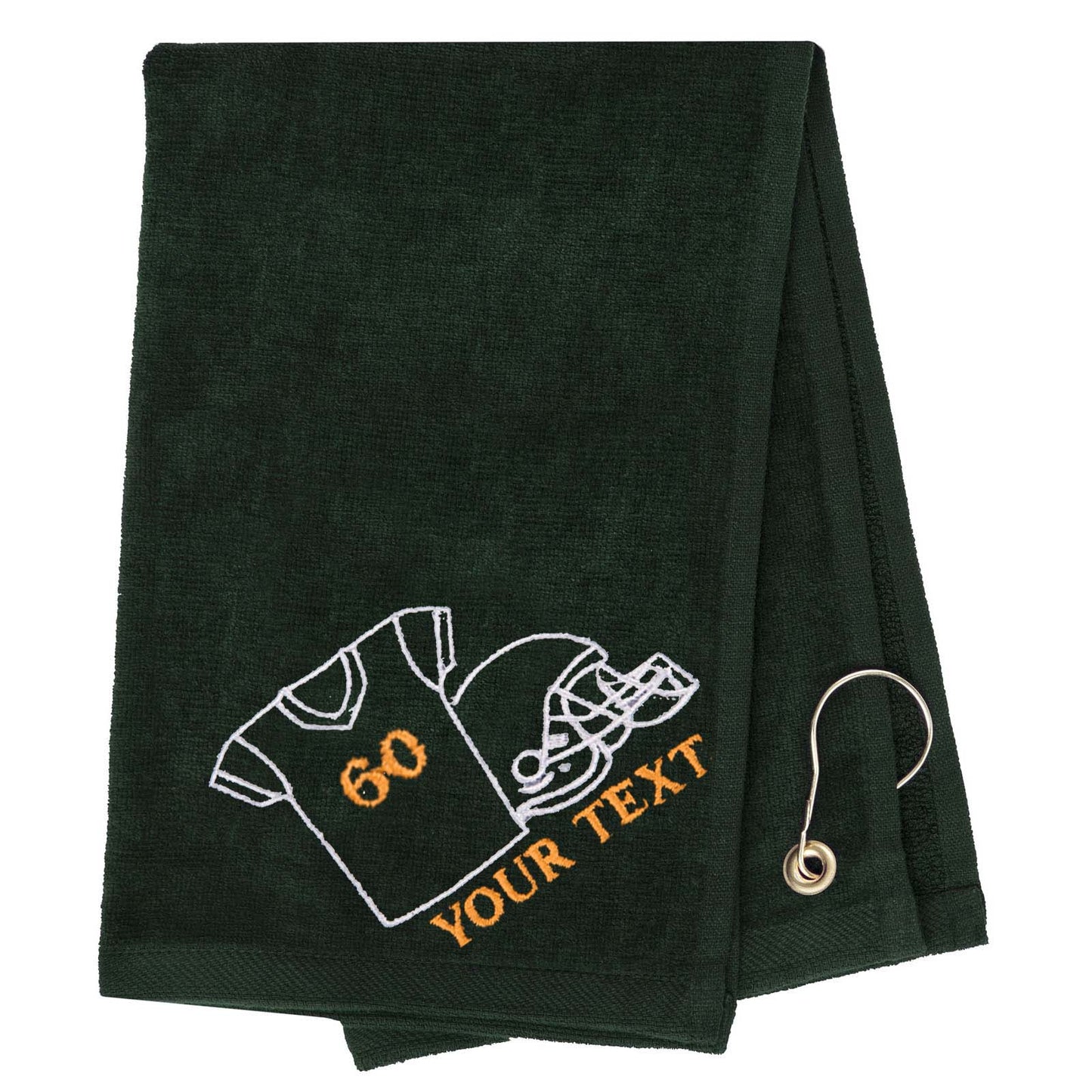 Mato & Hash Football Towel Embroidery - Mato & Hash