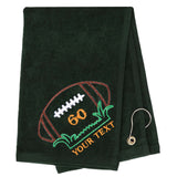 Mato & Hash Football Towel Embroidery - Mato & Hash