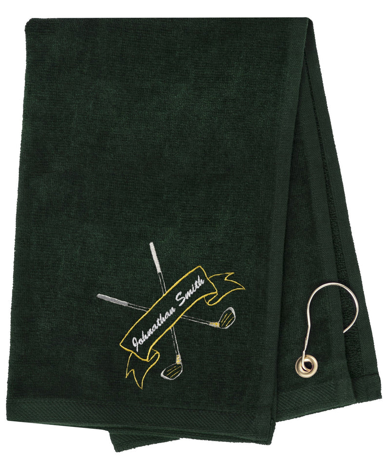 Mato & Hash Golf Towels Embroidery - Mato & Hash
