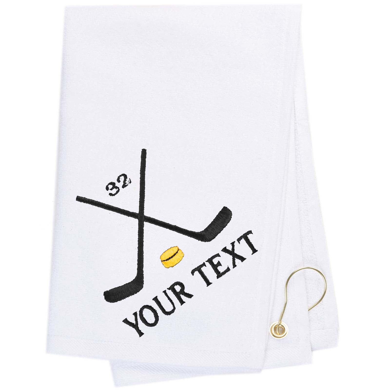 Mato & Hash Hockey Towels Embroidery - Mato & Hash