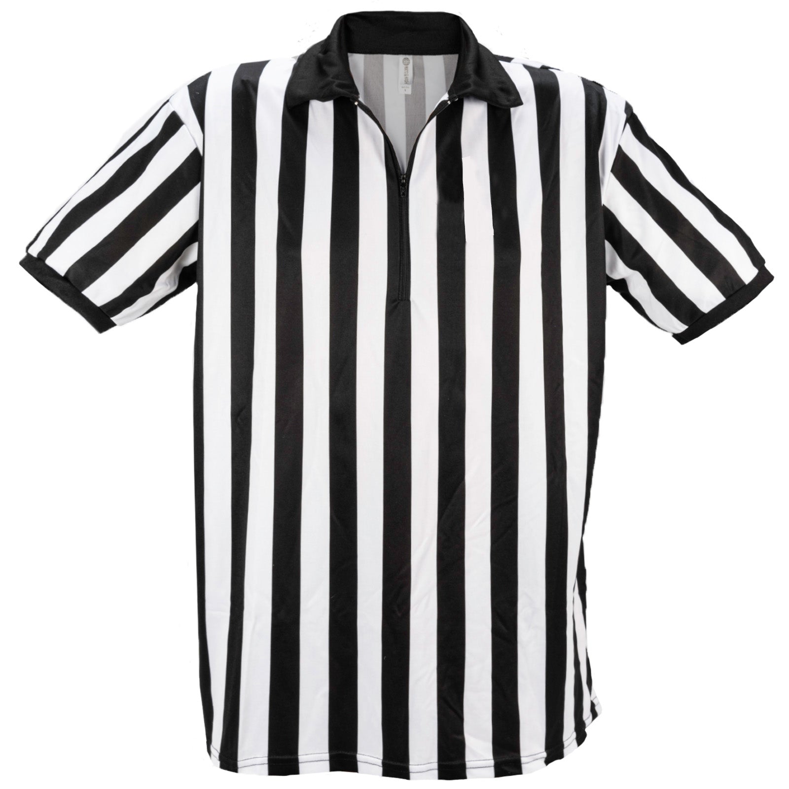 Mato & Hash Men's 1/4 Zip Referee Shirts for Waiters or Bartenders Ref Costume - Mato & Hash