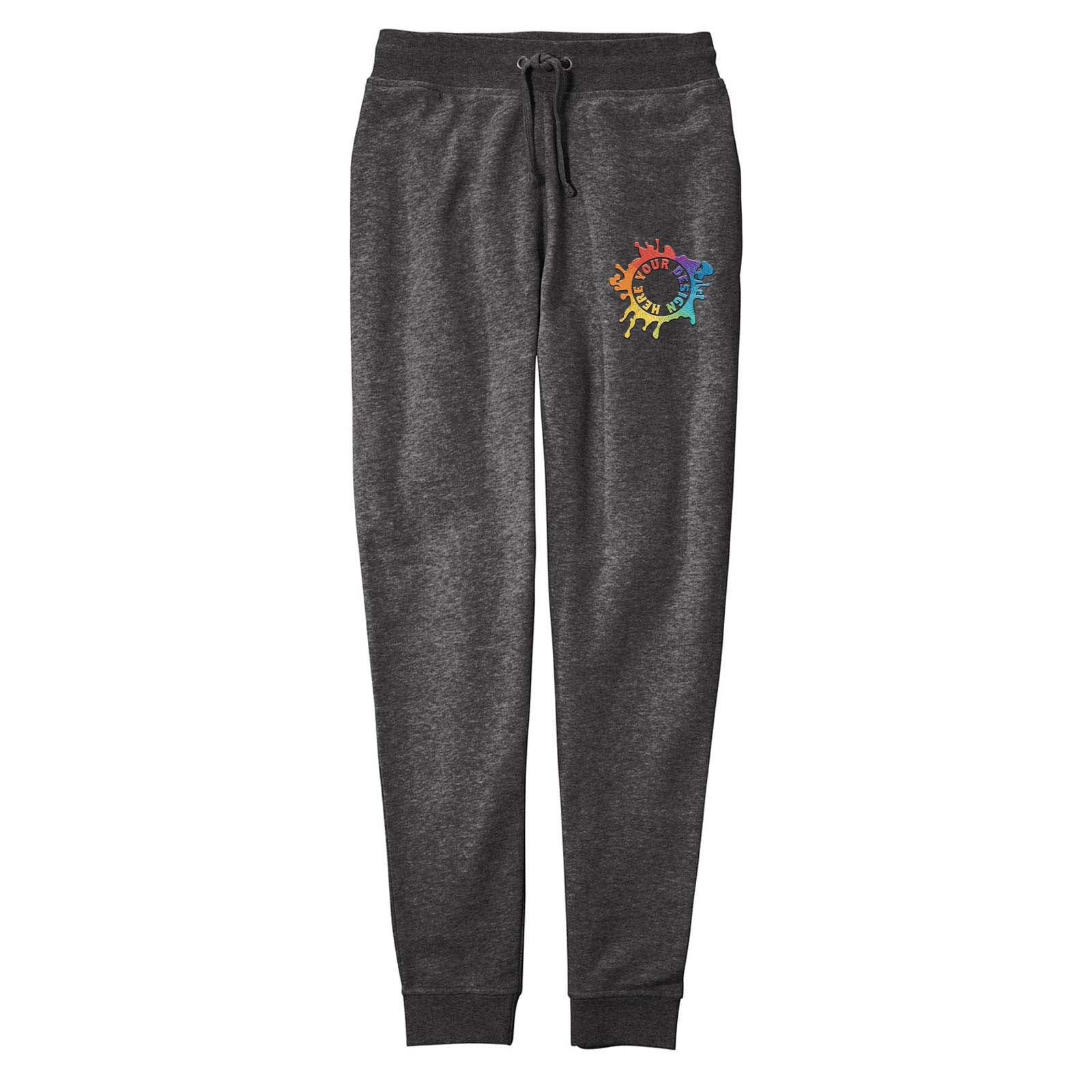 Mato & Hash Men's Cotton/Polyester Fleece Joggers Embroidery - Mato & Hash