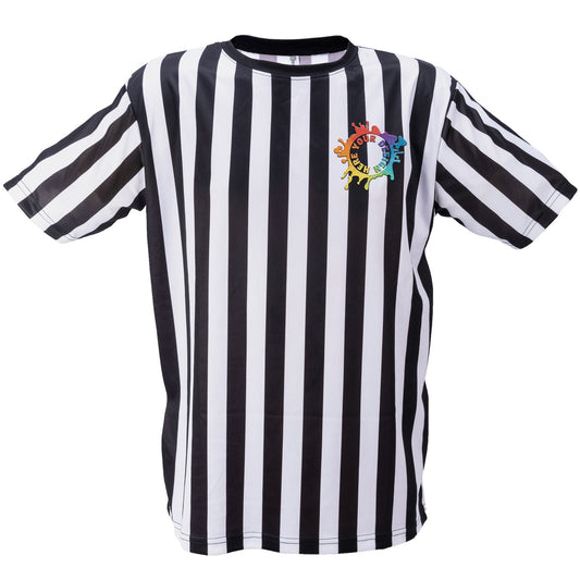 Mato & Hash Men's Crew Neck Referee Shirts for Officials and Staff W/ Embroidery - Mato & Hash