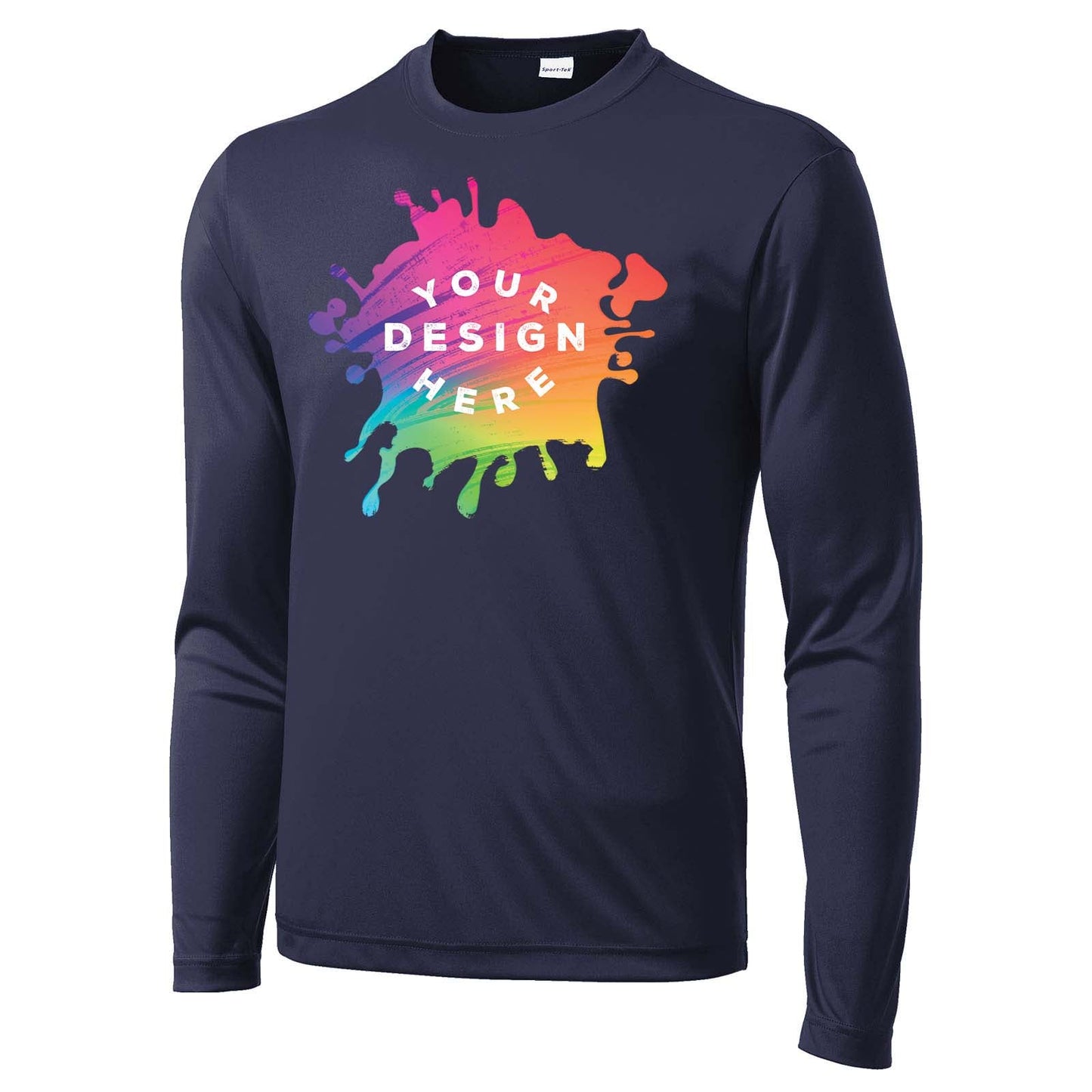 Mato & Hash Men's Performance Polyester Long Sleeve T-Shirt - Mato & Hash