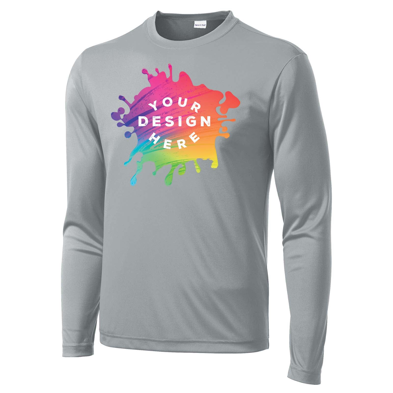 Mato & Hash Men's Performance Polyester Long Sleeve T-Shirt - Mato & Hash