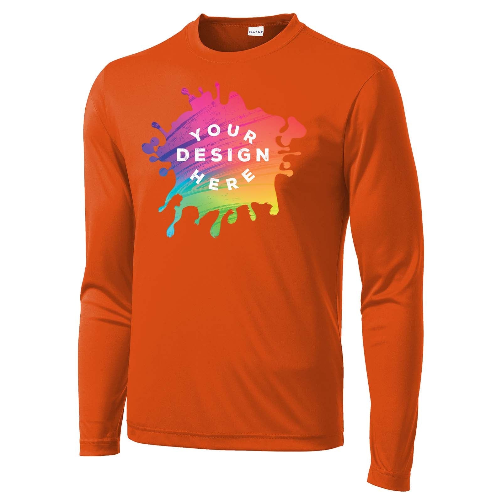 Mato & Hash Men's Performance Polyester Long Sleeve T-Shirt - Mato & Hash
