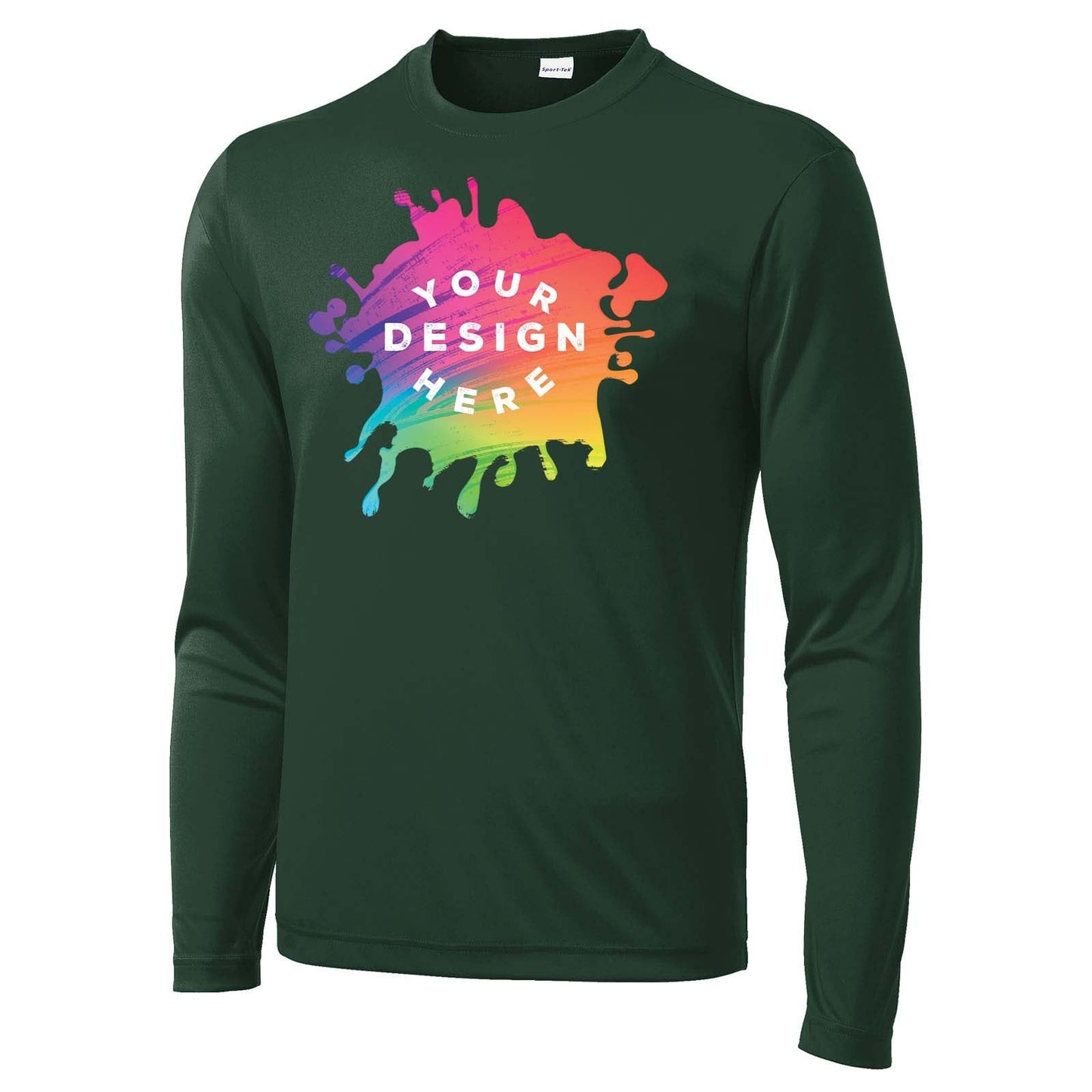 Mato & Hash Men's Performance Polyester Long Sleeve T-Shirt - Mato & Hash