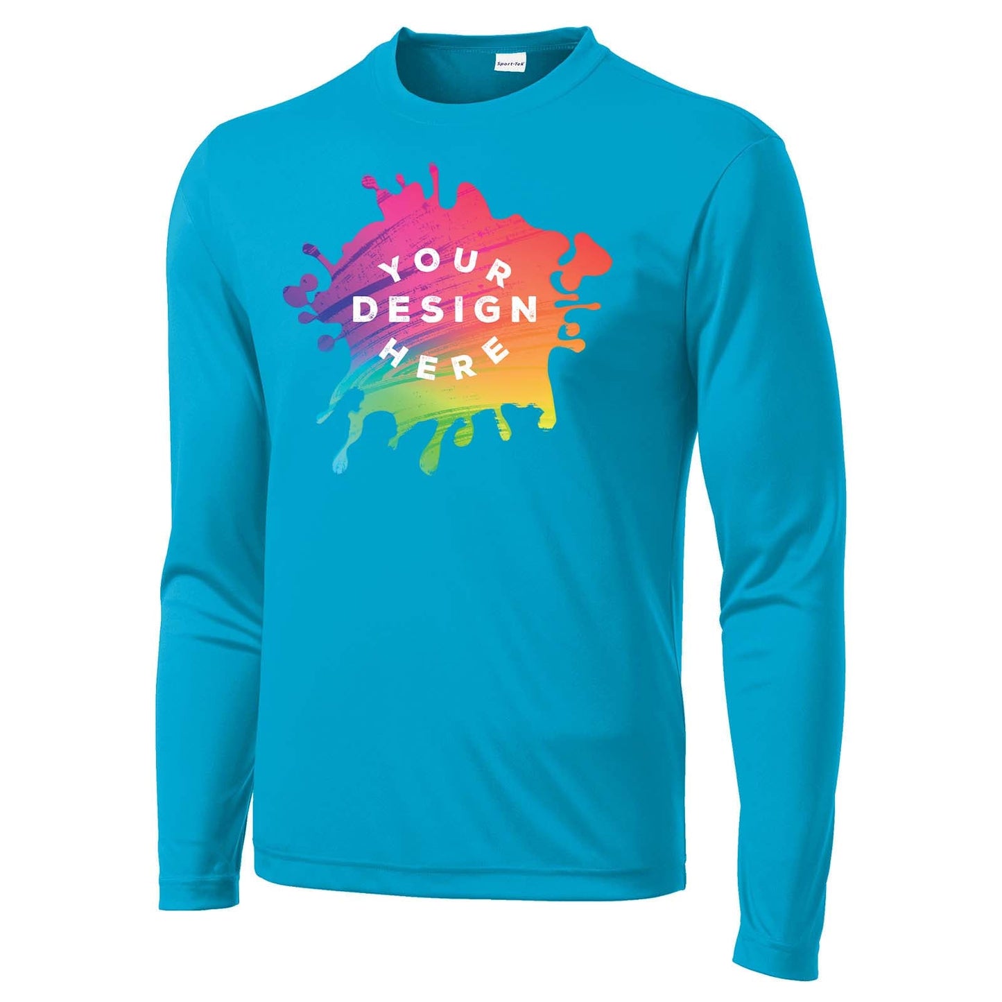 Mato & Hash Men's Performance Polyester Long Sleeve T-Shirt - Mato & Hash