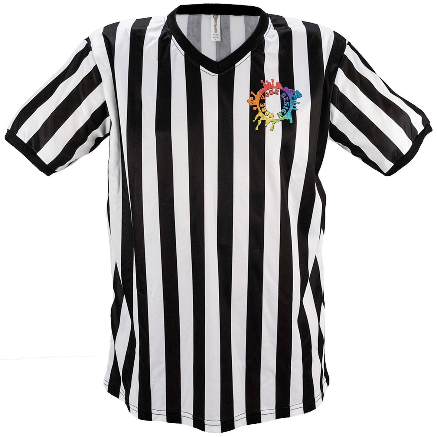 Mato & Hash Men's V-Neck Referee Shirts W/ Embroidery - Mato & Hash