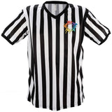 Mato & Hash Men's V-Neck Referee Costume Shirts W/ Embroidery