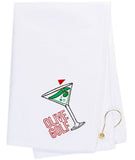 Mato & Hash Olive Golf Towel Embroidery - Mato & Hash