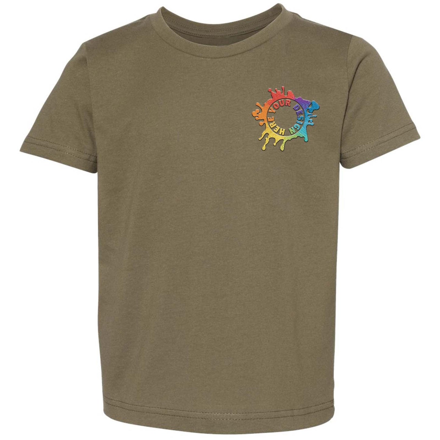 Mato & Hash Toddler Unisex 100% Cotton T-Shirt Embroidery - Mato & Hash