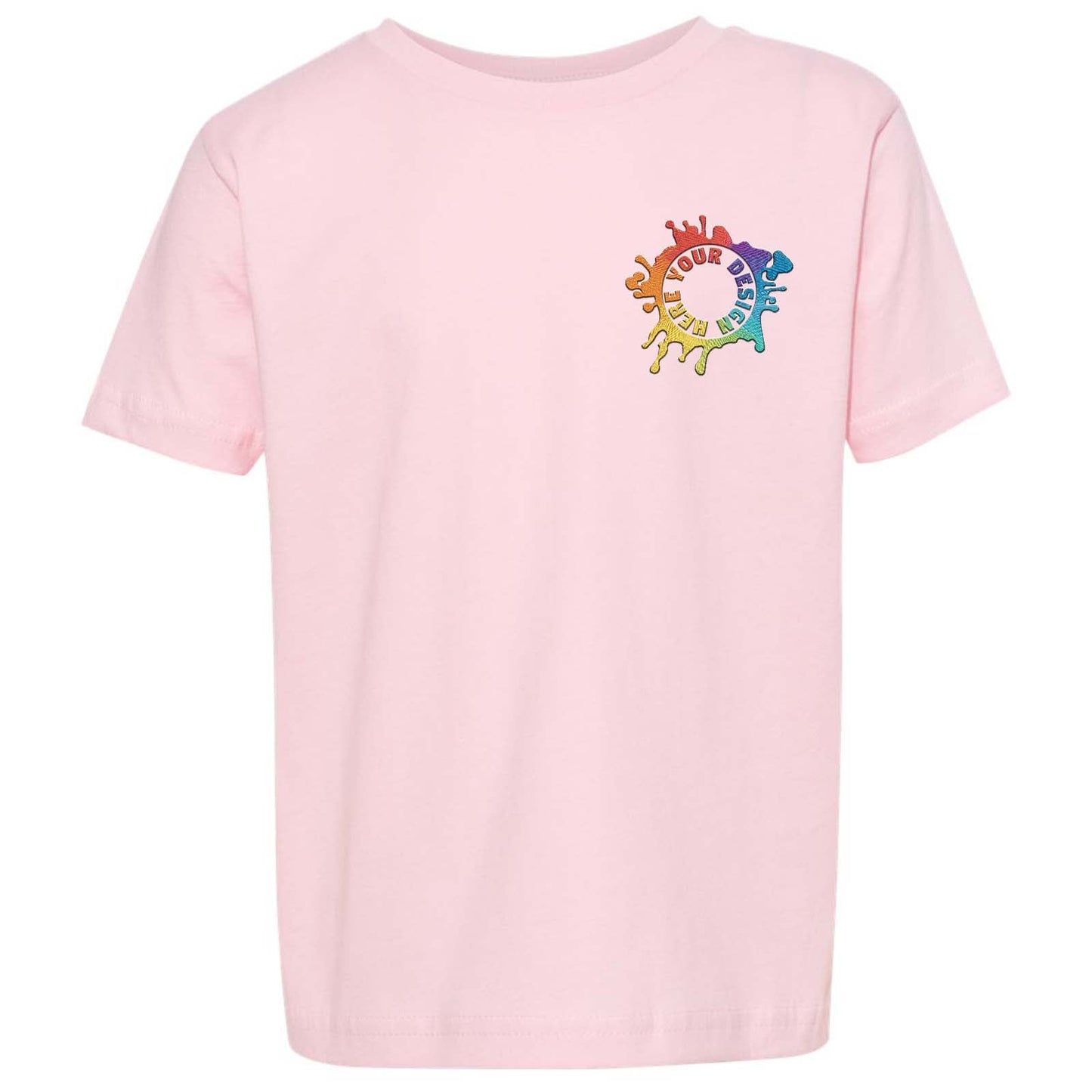 Mato & Hash Toddler Unisex 100% Cotton T-Shirt Embroidery - Mato & Hash