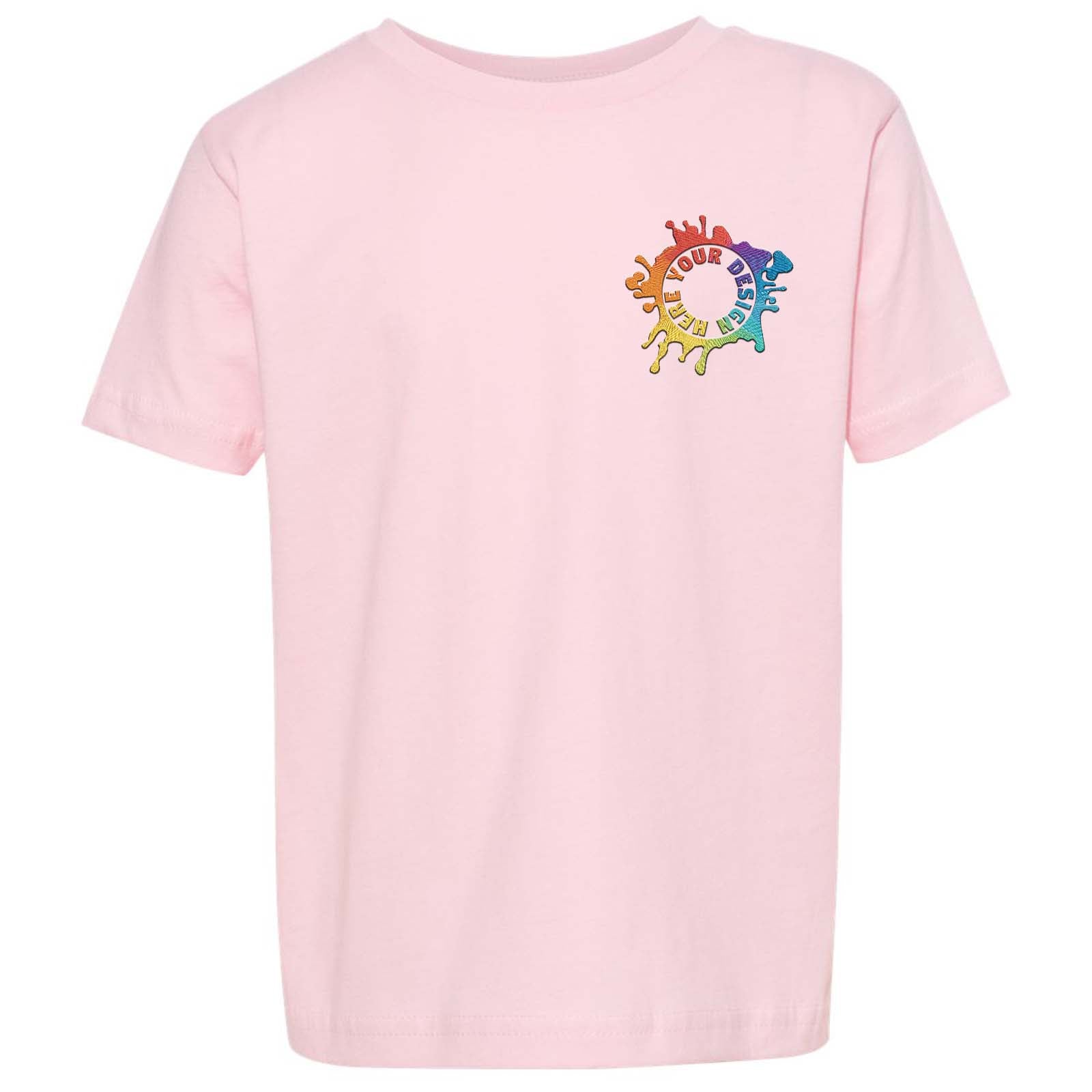 Mato & Hash Toddler Unisex 100% Cotton T-Shirt Embroidery - Mato & Hash