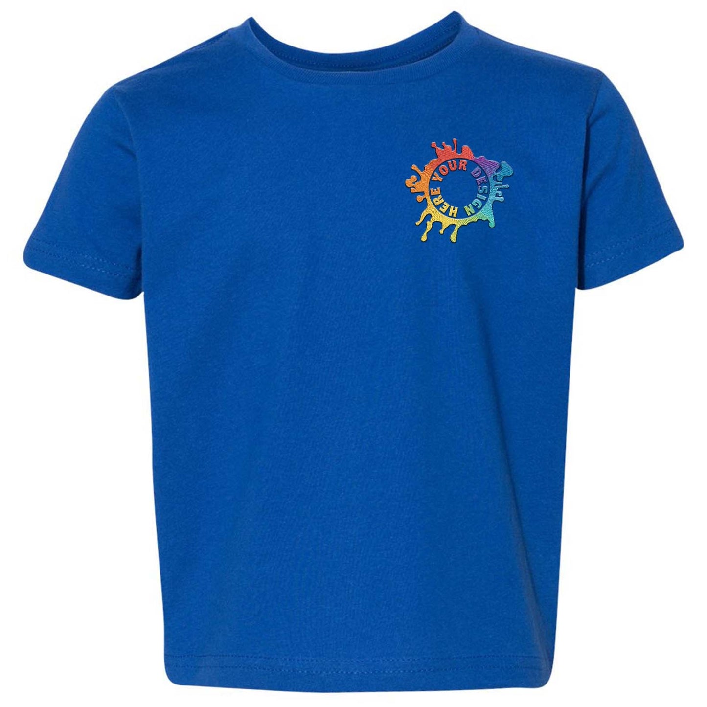 Mato & Hash Toddler Unisex 100% Cotton T-Shirt Embroidery - Mato & Hash