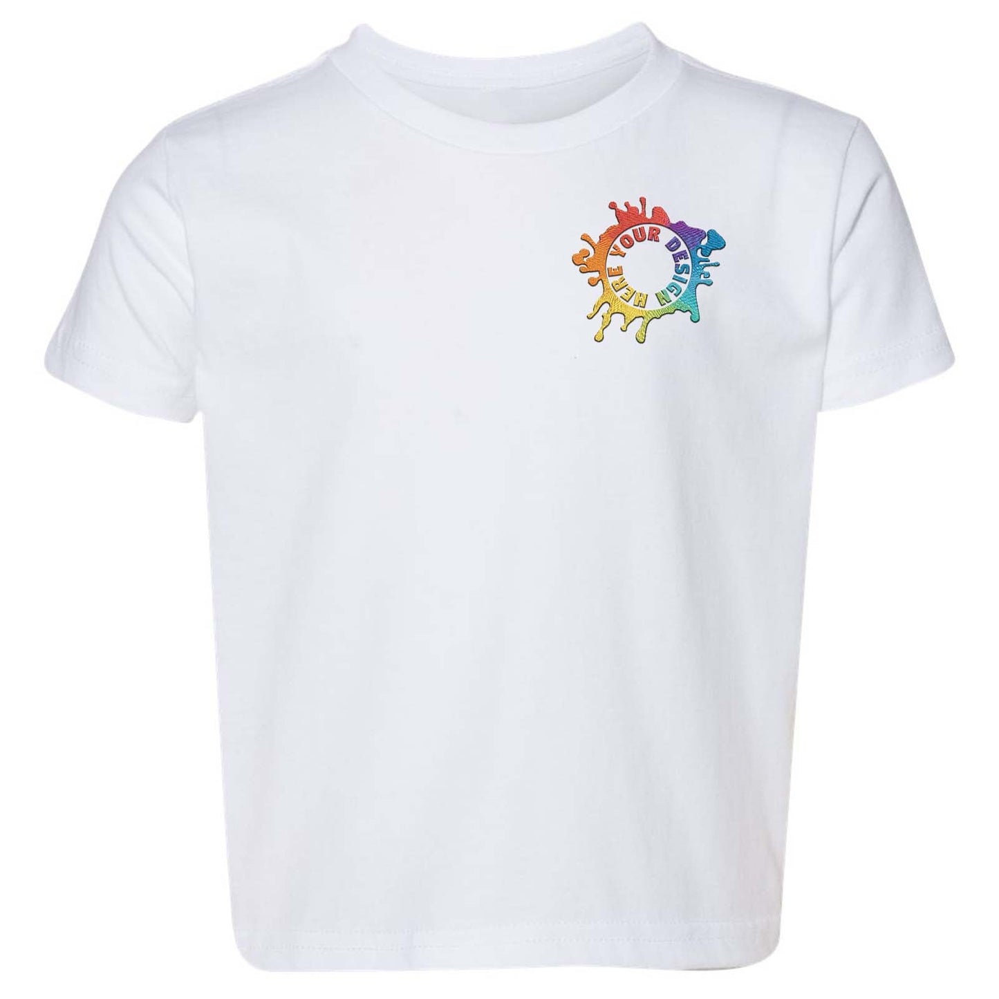 Mato & Hash Toddler Unisex 100% Cotton T-Shirt Embroidery - Mato & Hash