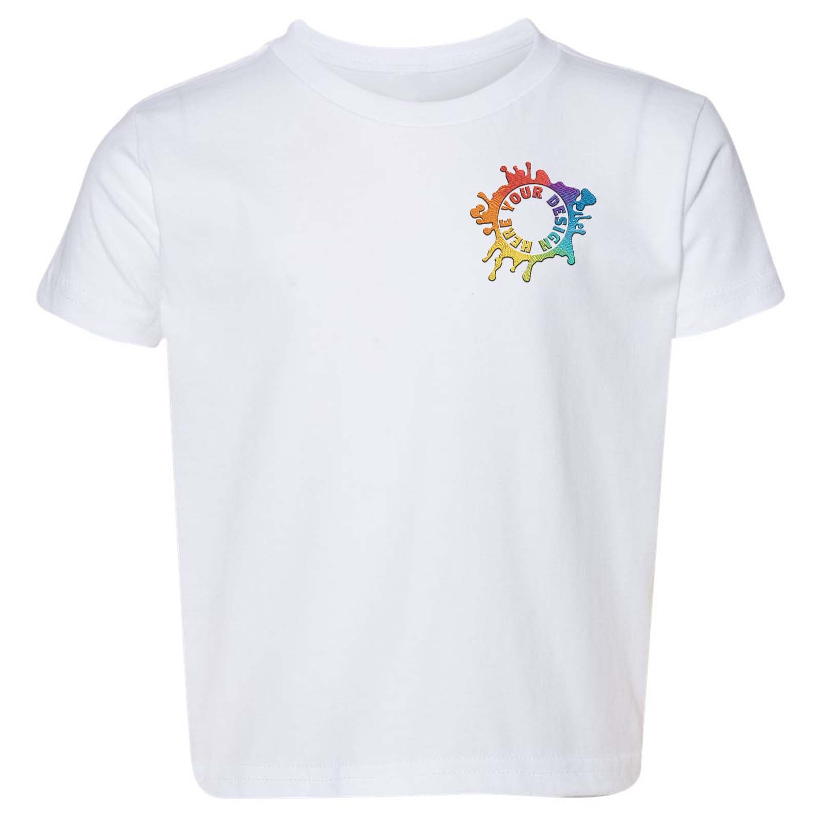 Mato & Hash Toddler Unisex 100% Cotton T-Shirt Embroidery - Mato & Hash