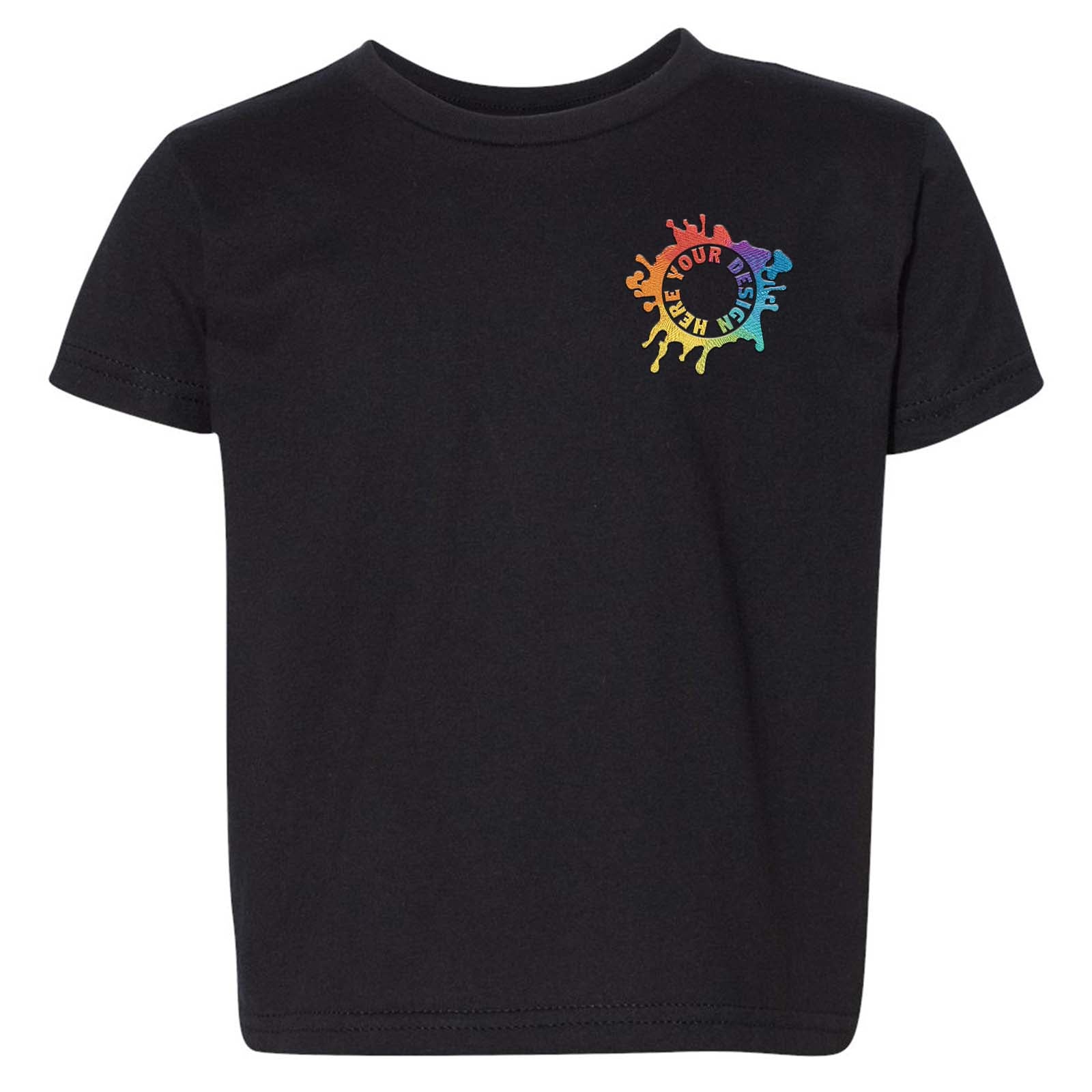 Mato & Hash Toddler Unisex 100% Cotton T-Shirt Embroidery - Mato & Hash
