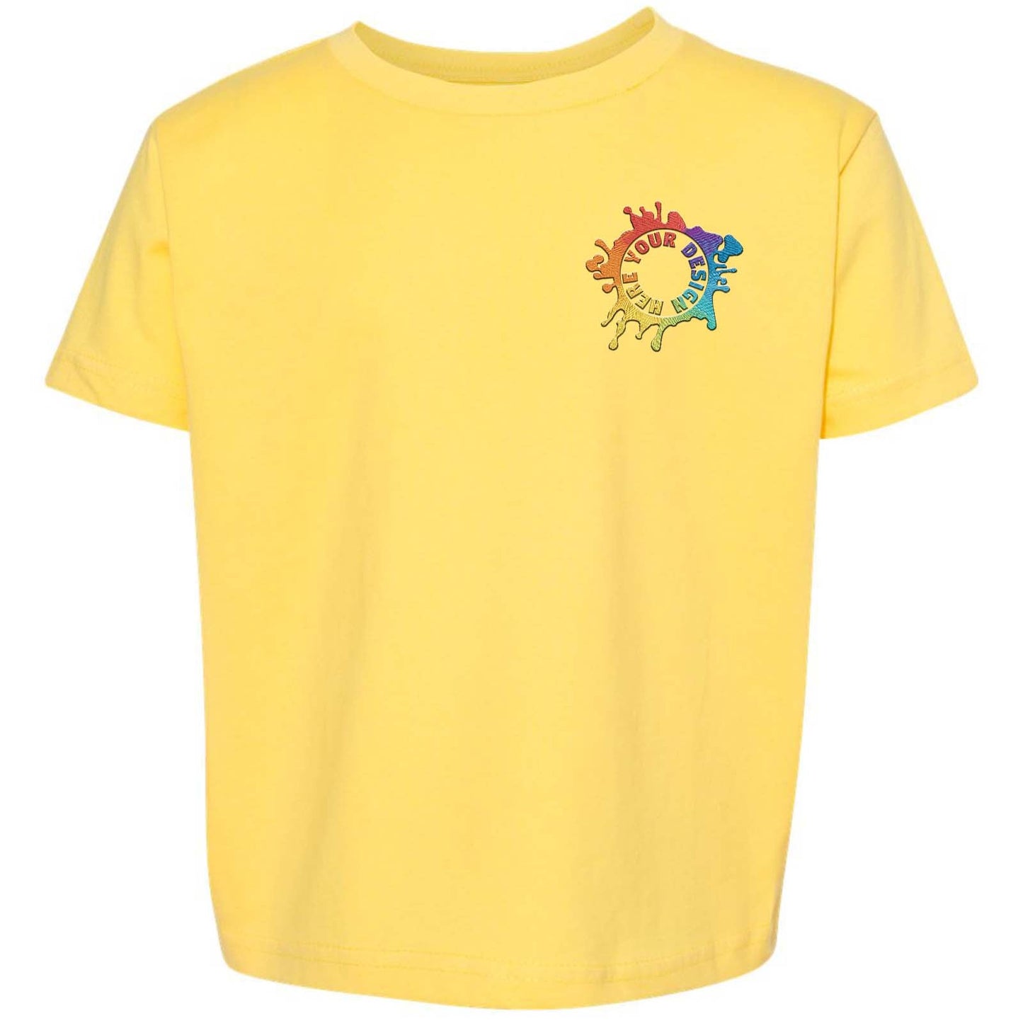 Mato & Hash Toddler Unisex 100% Cotton T-Shirt Embroidery - Mato & Hash