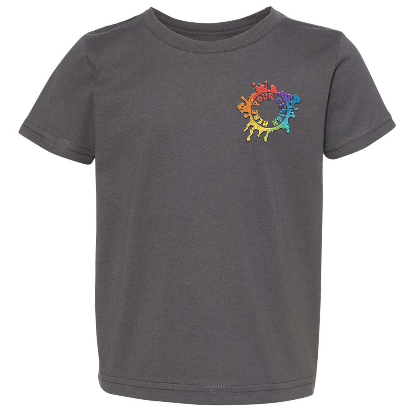 Mato & Hash Toddler Unisex 100% Cotton T-Shirt Embroidery - Mato & Hash