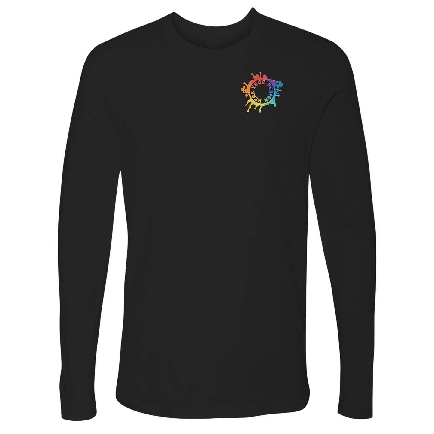Mato & Hash Unisex 100% Cotton Long Sleeve T-Shirt Embroidery - Mato & Hash