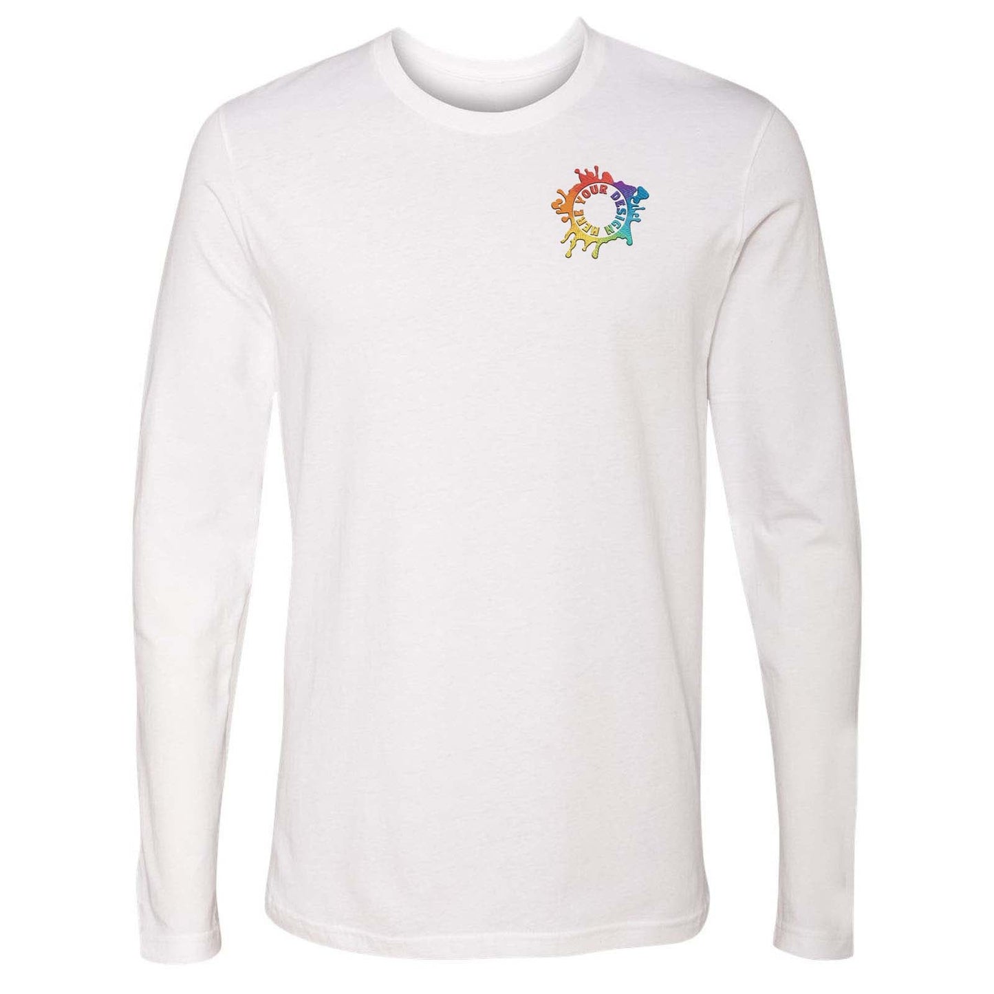 Mato & Hash Unisex 100% Cotton Long Sleeve T-Shirt Embroidery - Mato & Hash
