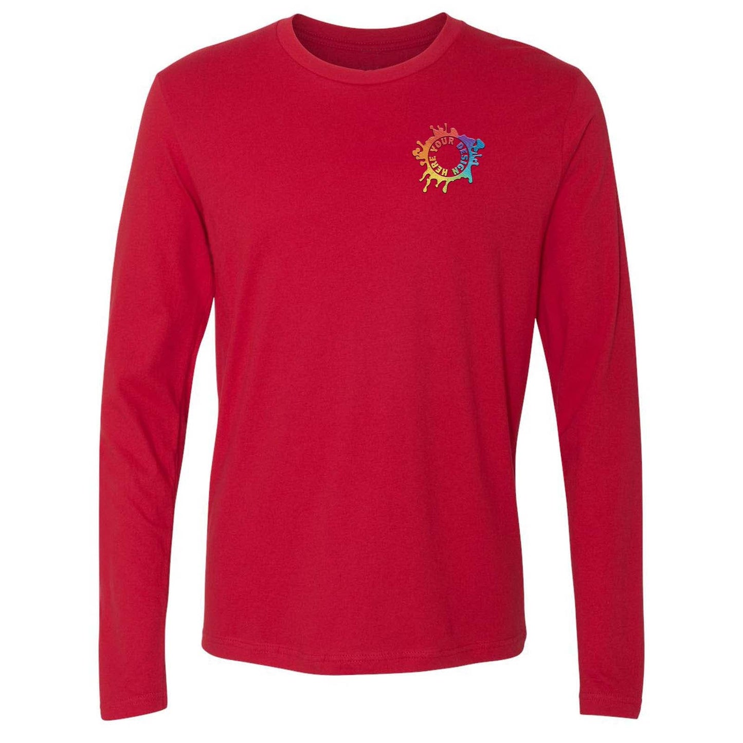Mato & Hash Unisex 100% Cotton Long Sleeve T-Shirt Embroidery - Mato & Hash