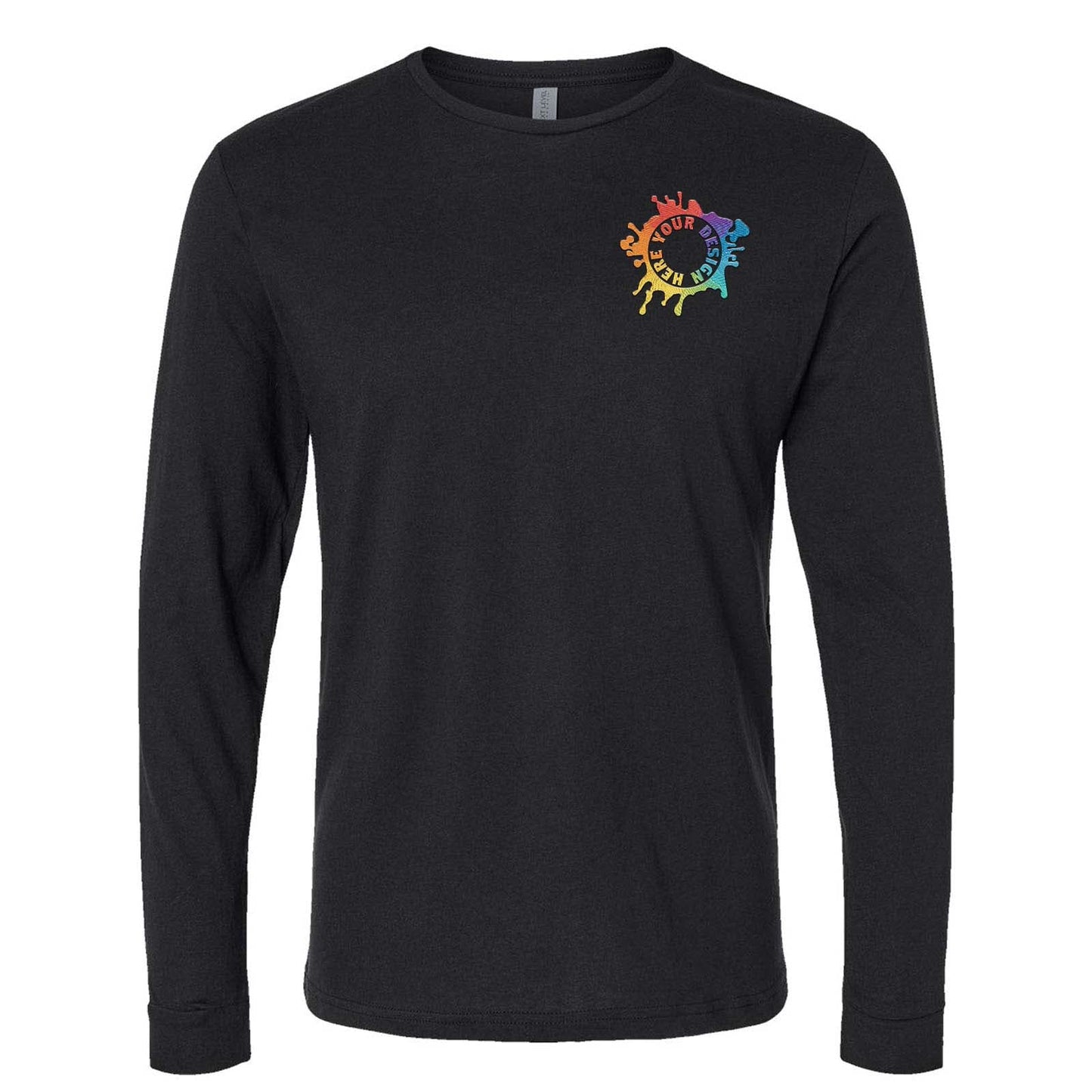 Mato & Hash Unisex Cotton/Polyester Blend Long Sleeve T-Shirt Embroidery - Mato & Hash