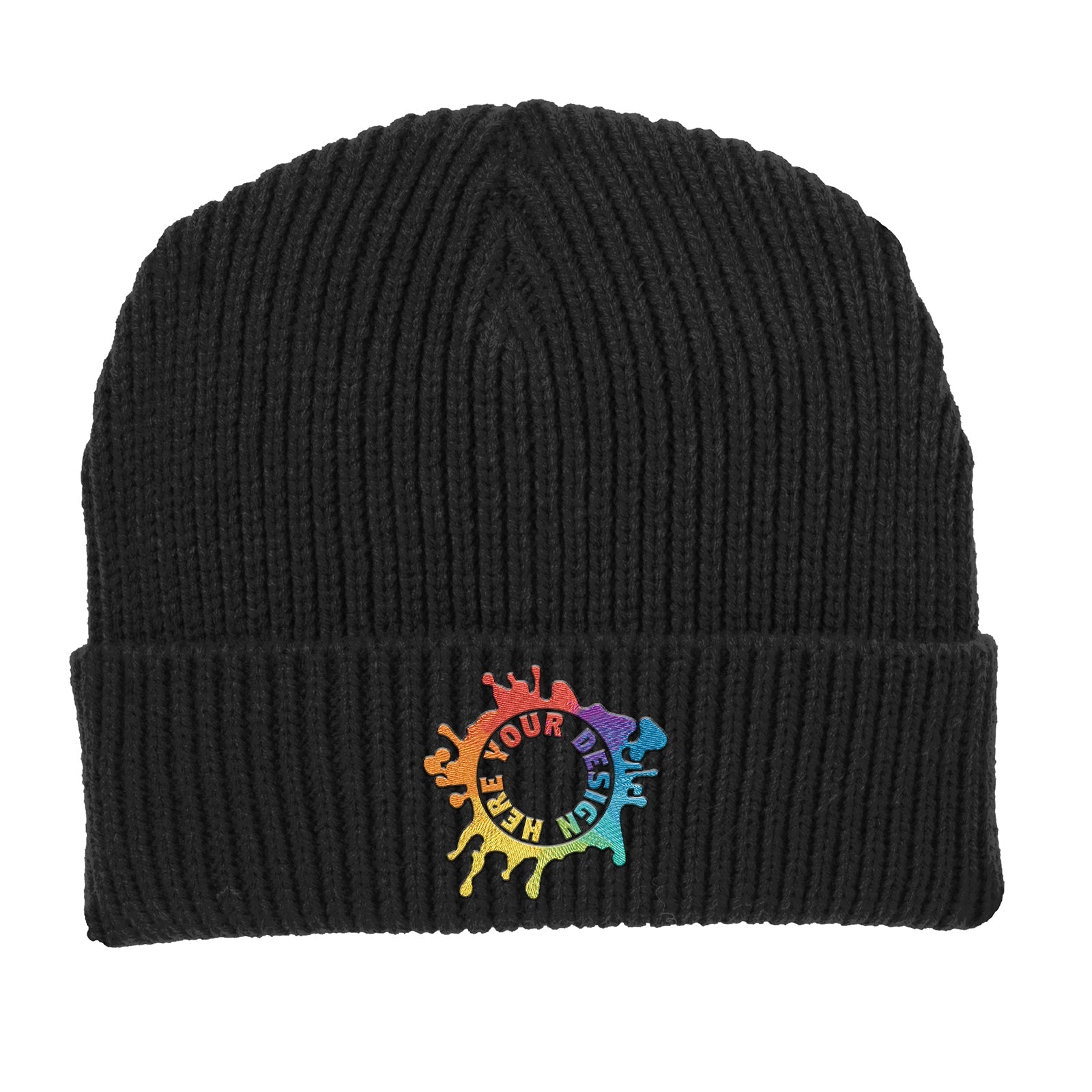 Mato & Hash Watch Cap Embroidery - Mato & Hash