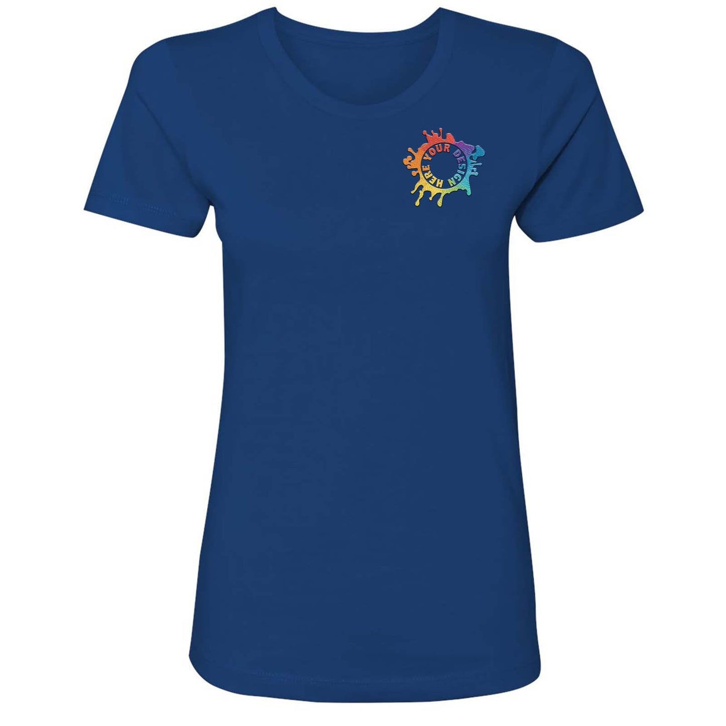 Mato & Hash Women's 100% Cotton Boyfriend T-Shirts Embroidery - Mato & Hash