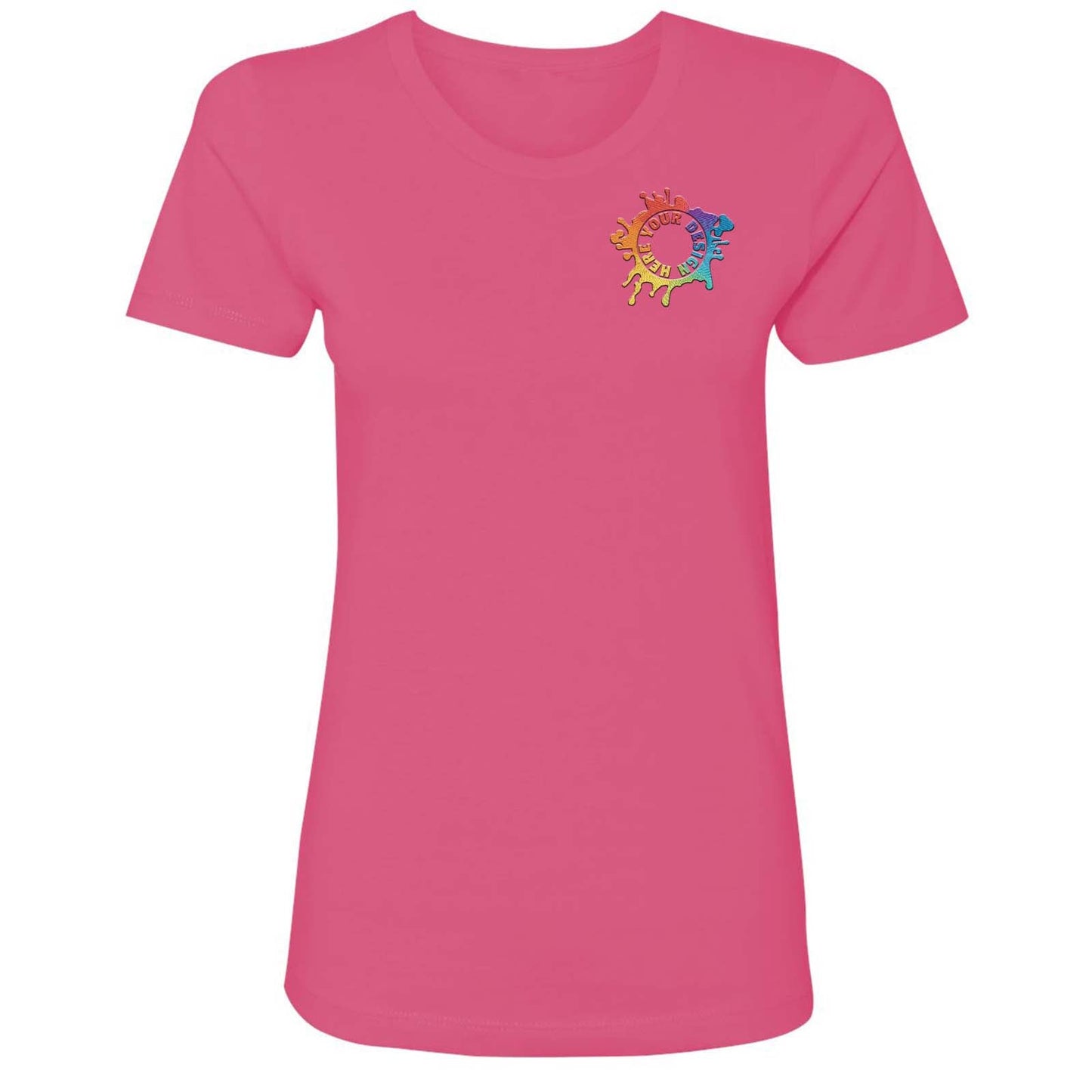 Mato & Hash Women's 100% Cotton Boyfriend T-Shirts Embroidery - Mato & Hash