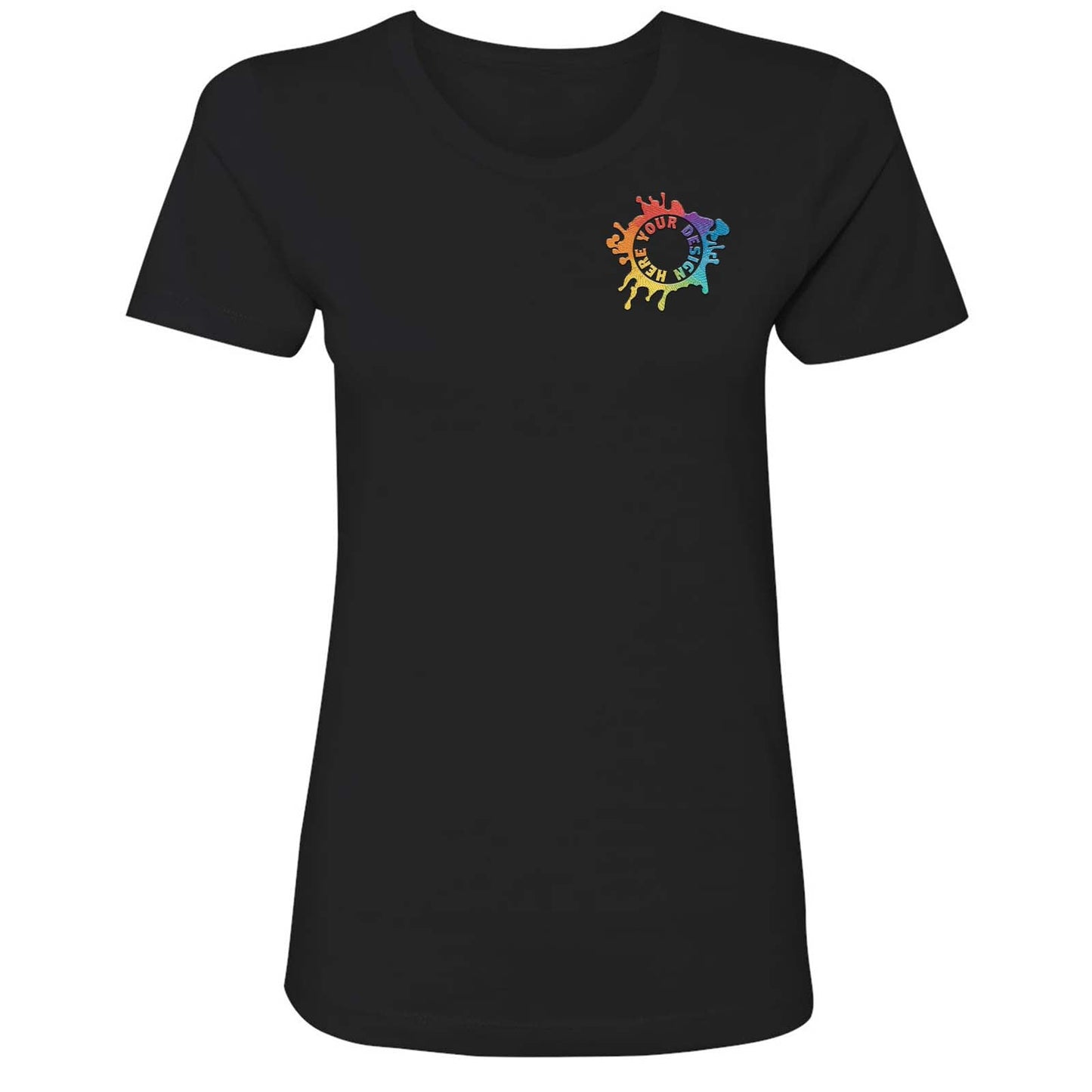 Mato & Hash Women's 100% Cotton Boyfriend T-Shirts Embroidery - Mato & Hash