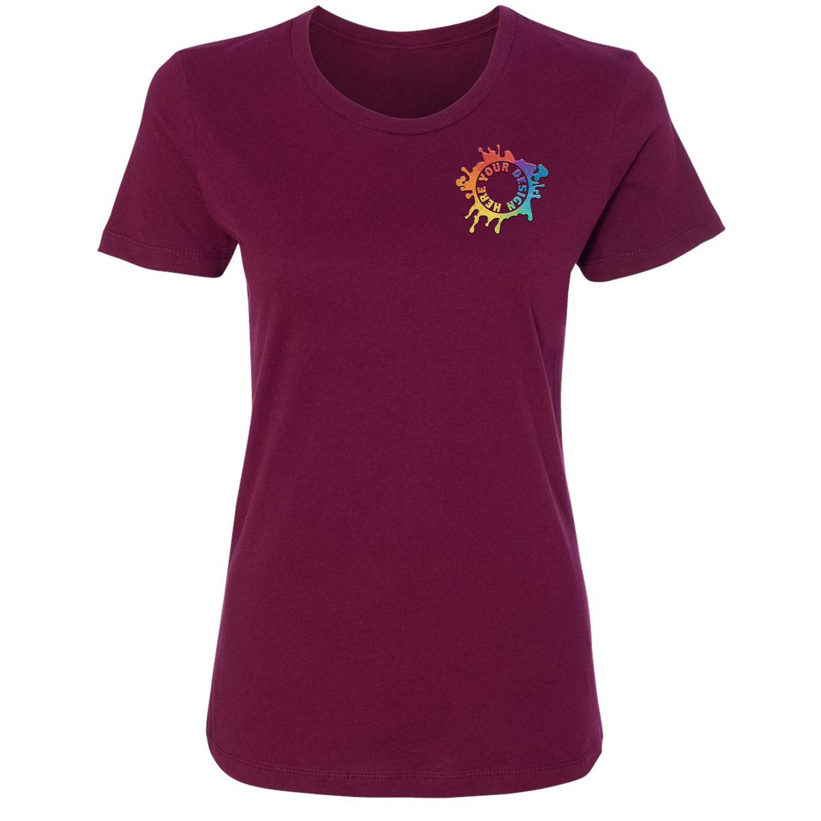 Mato & Hash Women's 100% Cotton Boyfriend T-Shirts Embroidery - Mato & Hash