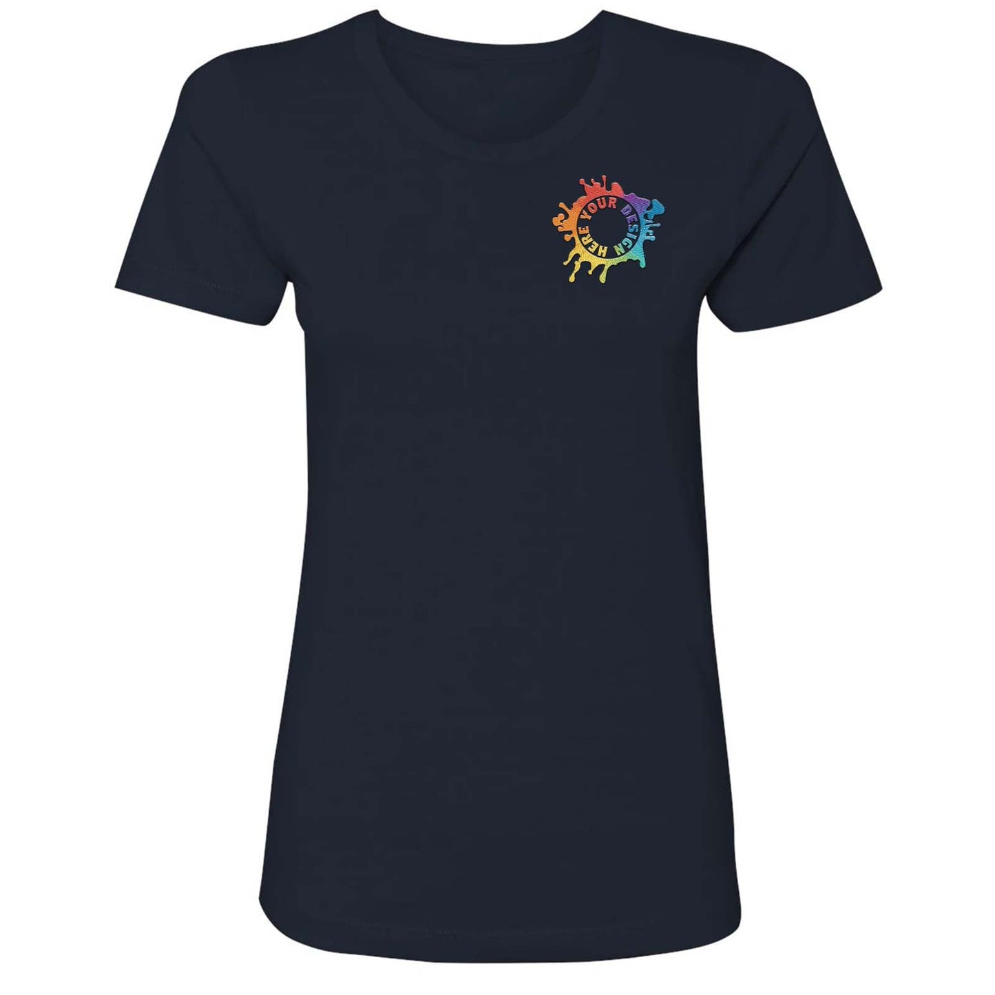 Mato & Hash Women's 100% Cotton Boyfriend T-Shirts Embroidery - Mato & Hash