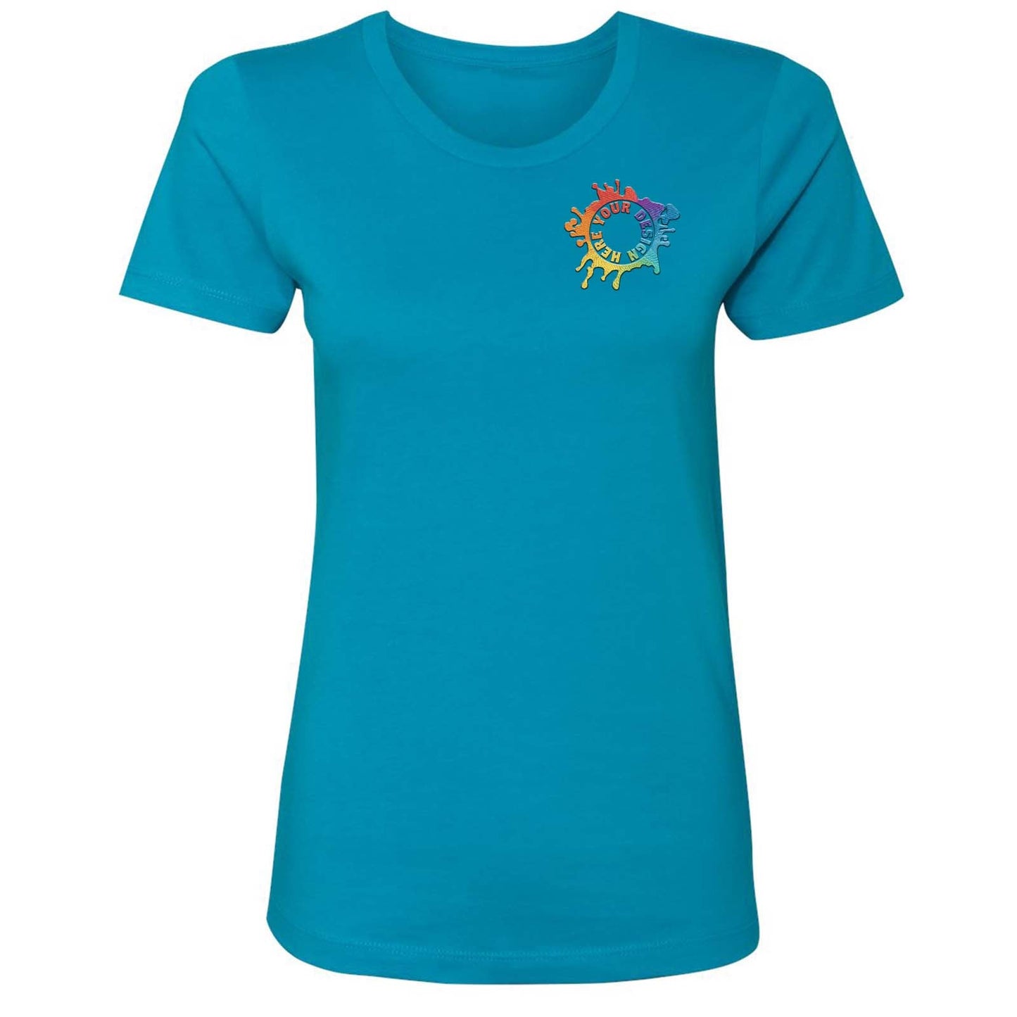 Mato & Hash Women's 100% Cotton Boyfriend T-Shirts Embroidery - Mato & Hash