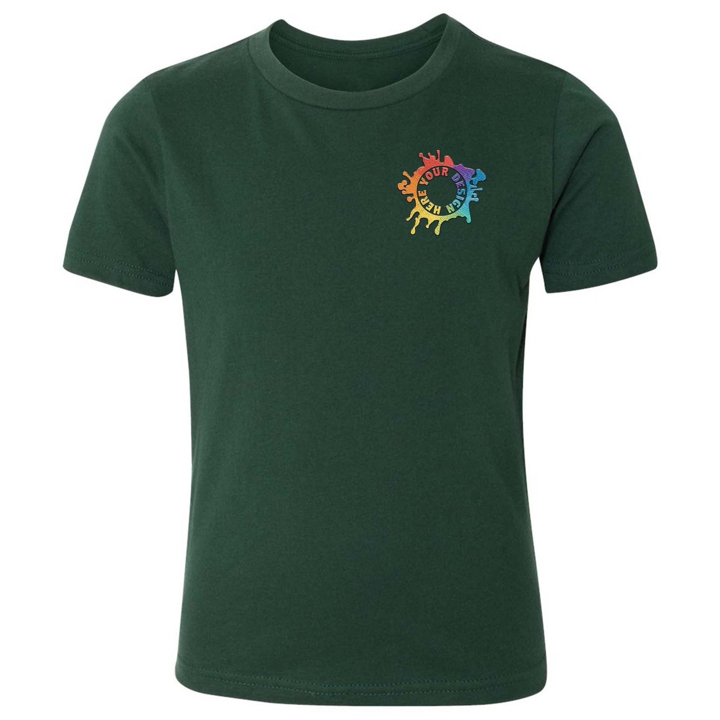 Mato & Hash Youth Unisex 100% Cotton T-Shirt Embroidery - Mato & Hash