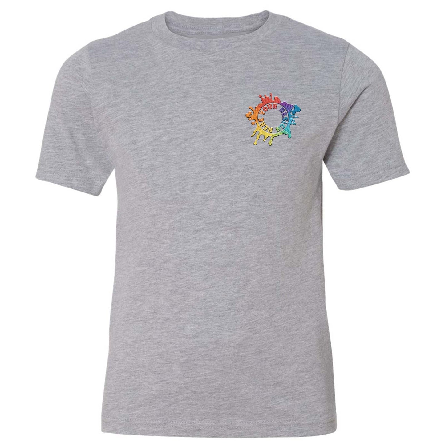 Mato & Hash Youth Unisex 100% Cotton T-Shirt Embroidery - Mato & Hash