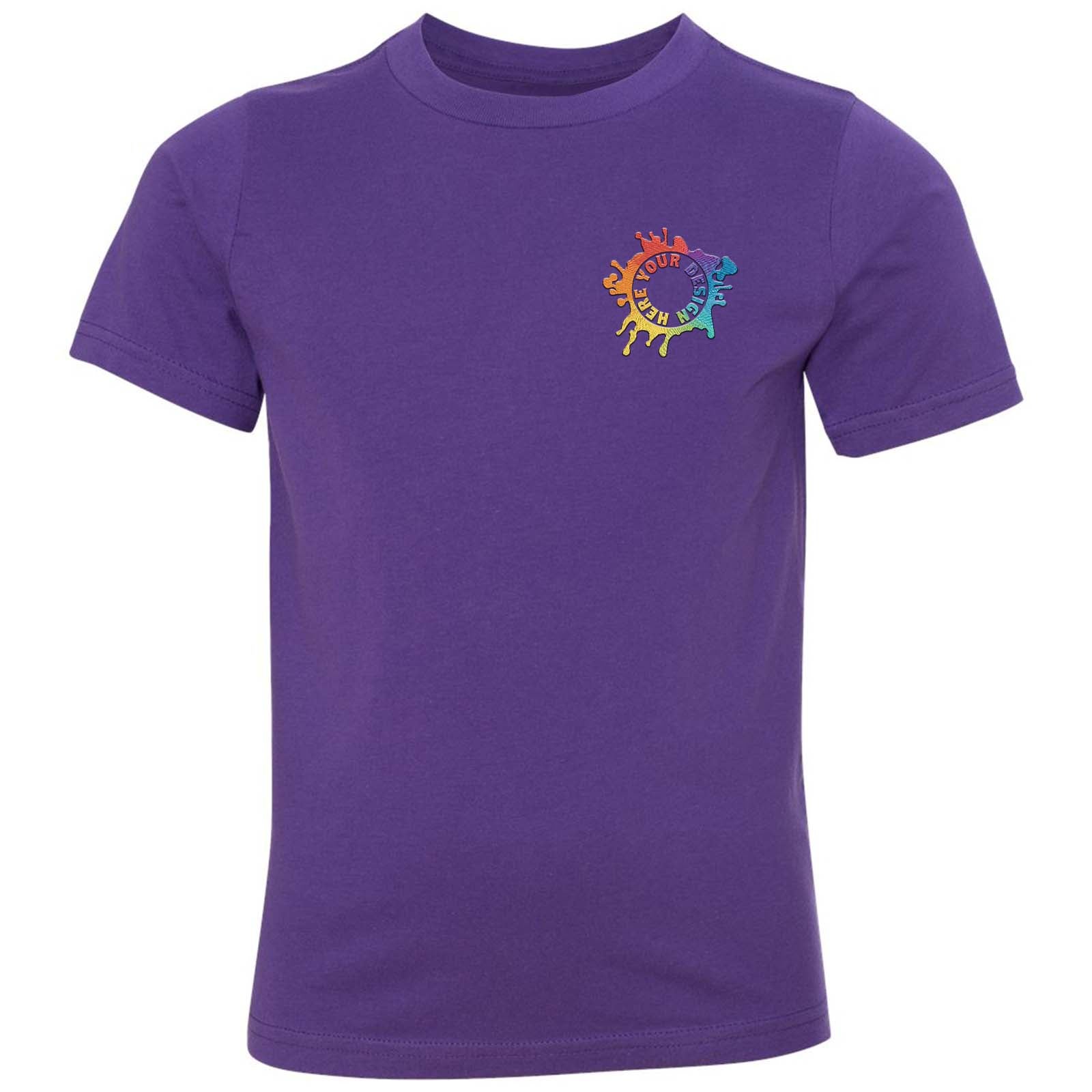 Mato & Hash Youth Unisex 100% Cotton T-Shirt Embroidery - Mato & Hash