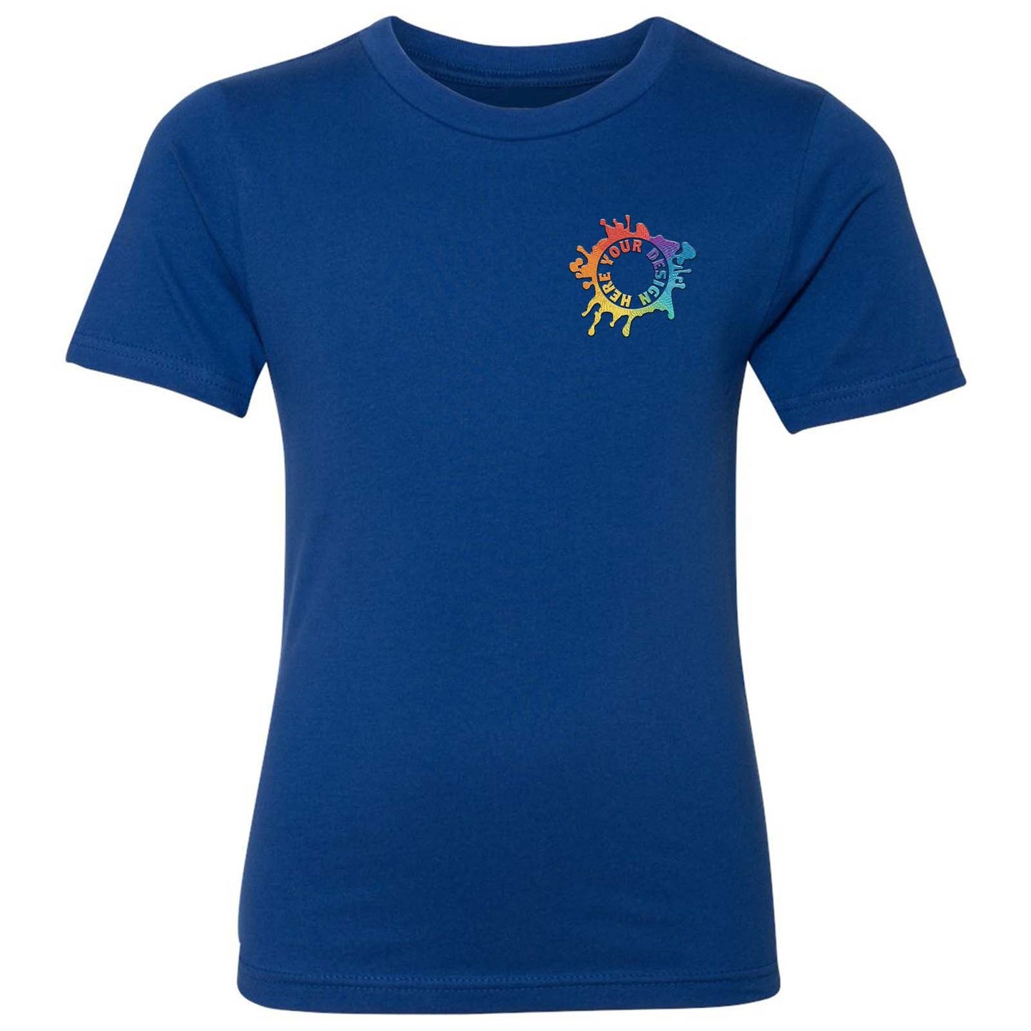 Mato & Hash Youth Unisex 100% Cotton T-Shirt Embroidery - Mato & Hash