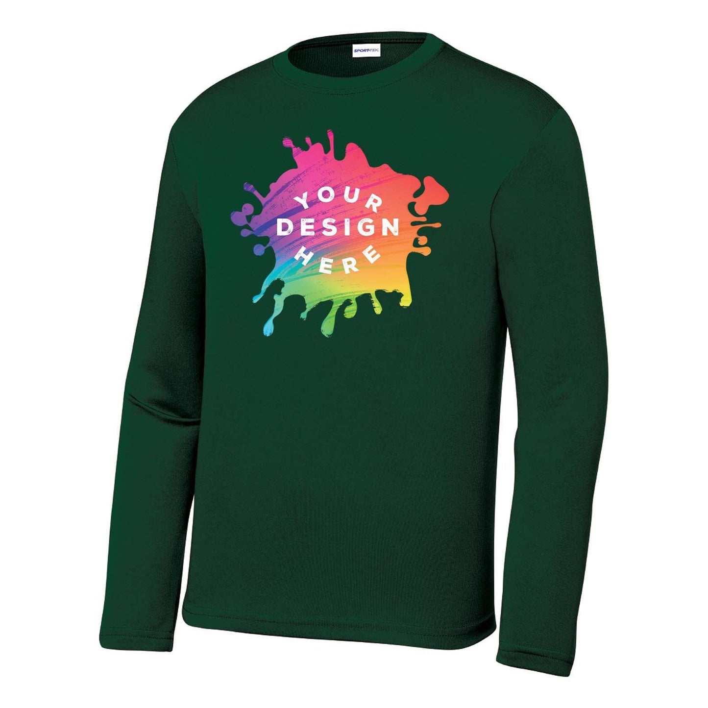 Mato & Hash Youth Unisex Performance Polyester Long Sleeve T-Shirt - Mato & Hash