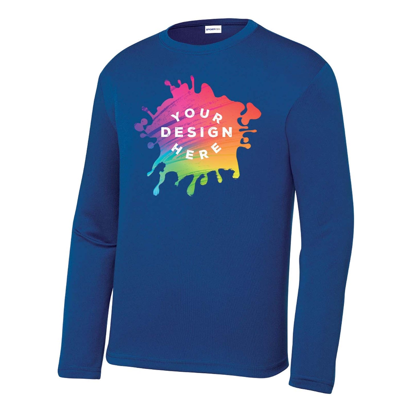 Mato & Hash Youth Unisex Performance Polyester Long Sleeve T-Shirt - Mato & Hash