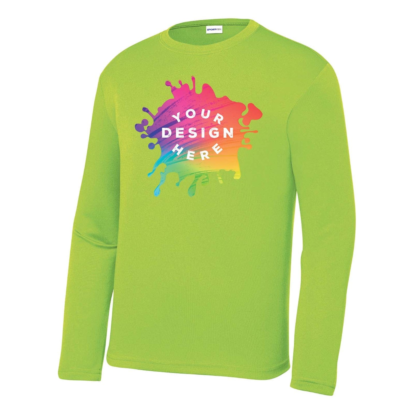 Mato & Hash Youth Unisex Performance Polyester Long Sleeve T-Shirt - Mato & Hash