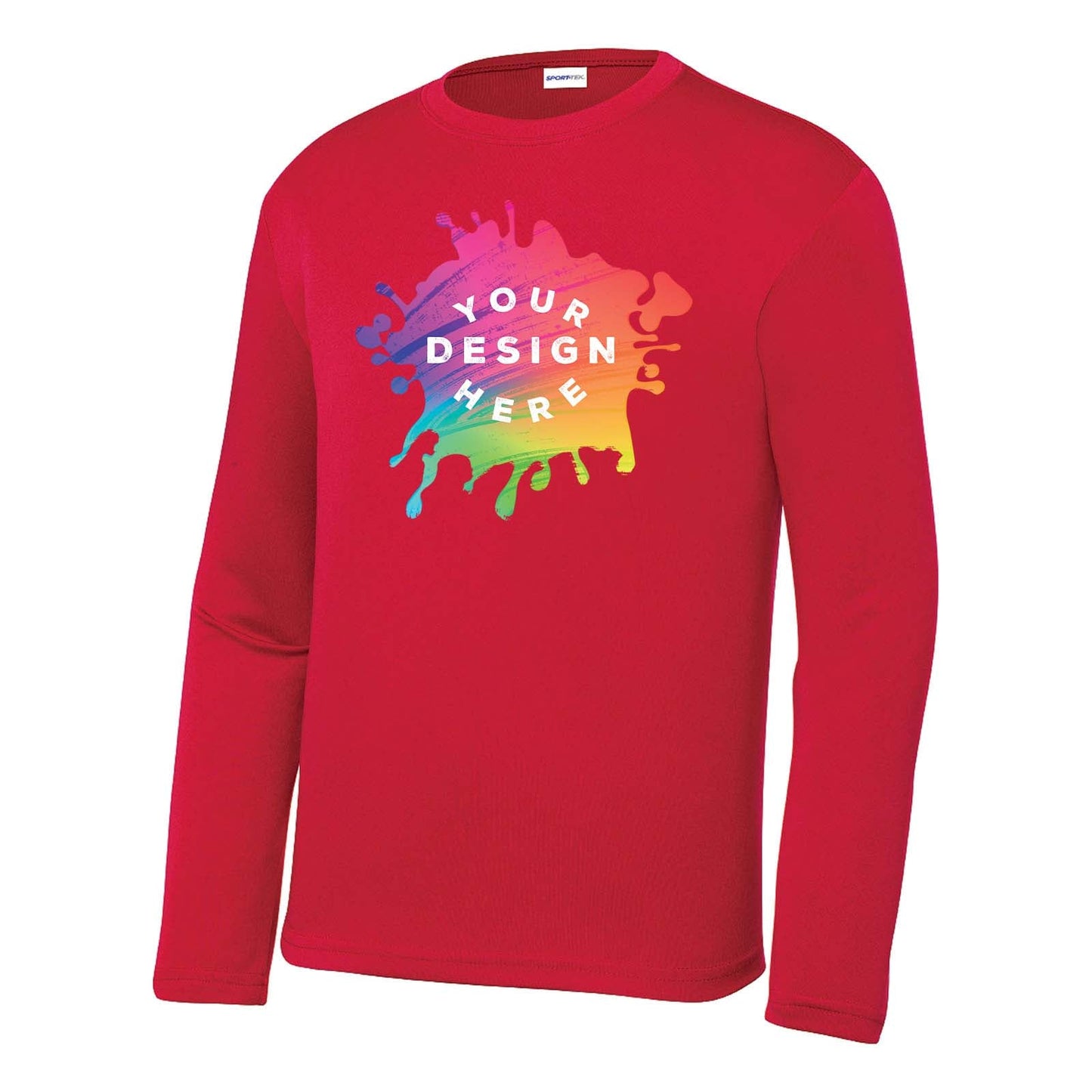 Mato & Hash Youth Unisex Performance Polyester Long Sleeve T-Shirt - Mato & Hash